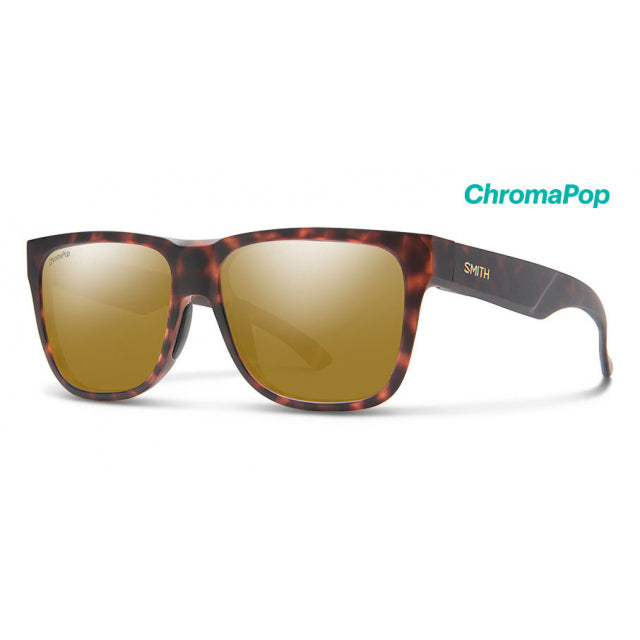 Smith Optics Lowdown 2 Matte Tortoise - ChromaPop Polarized Bronze Mirror