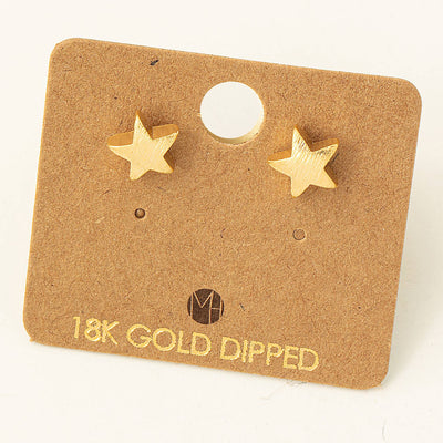 Fame Accessories Mini Star Stud Earrings: R