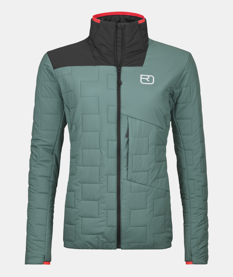 Ortovox Swisswool Piz Segnas Jacket - W`S Arcticgrey