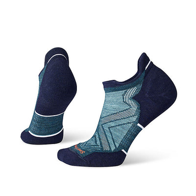 Smartwool Run Targeted Cushion Low Ankle Socks Twilight Blue