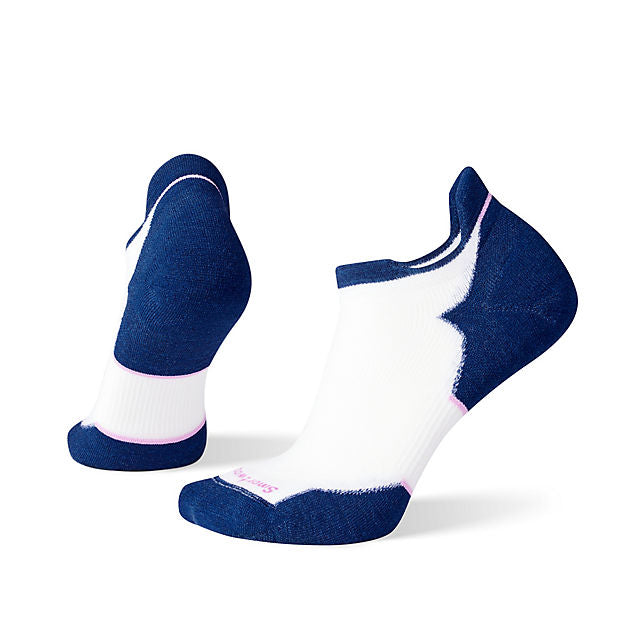 Smartwool Run Targeted Cushion Low Ankle Socks White