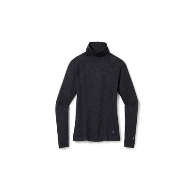 Smartwool Thermal Merino Rib Turtleneck Charcoal Heather