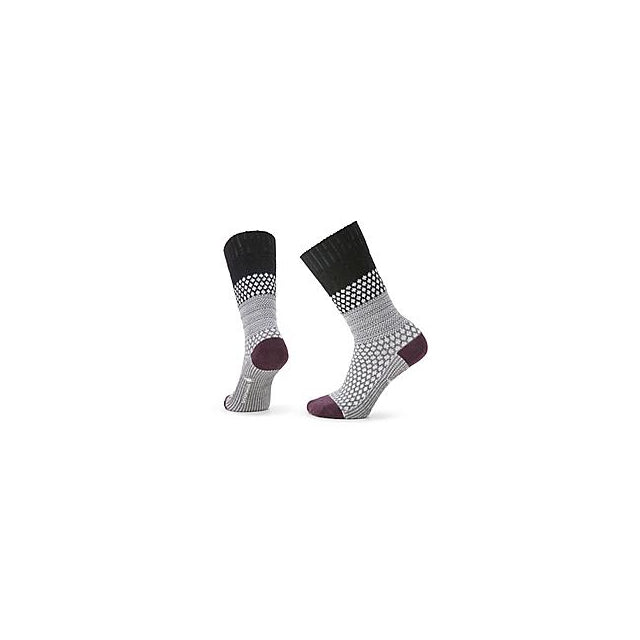 Smartwool Everyday Popcorn Cable Full Cushion Crew Socks Black