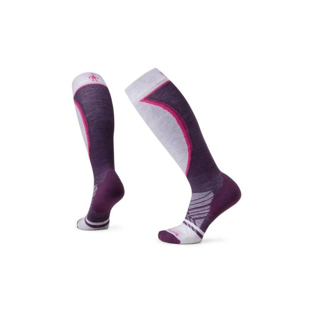 Smartwool Ski Targeted Cushion Over The Calf Socks Purple Iris