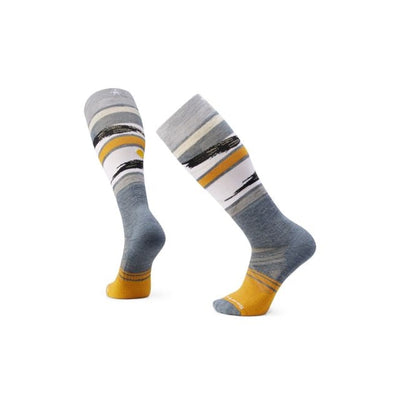 Smartwool Ski Midnight Ski Pattern Over The Calf Socks Black