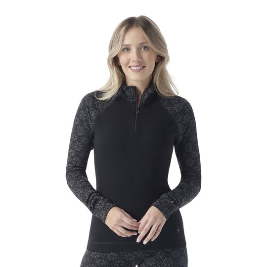 Womens Classic Thermal Merino Base Layer 1/4 Zip