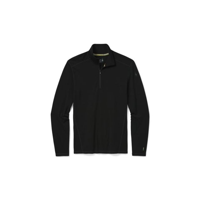 Smartwool Classic Thermal Merino Base Layer 1/4 Zippers Top Charcoal Heather