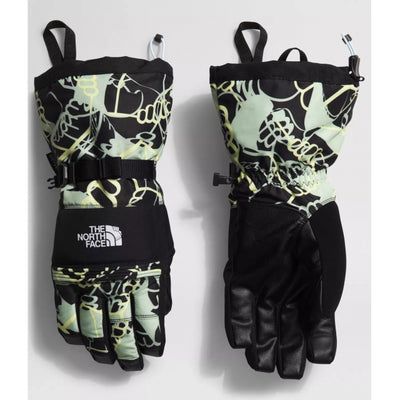 The North Face Montana Ski Glove TNF Black Hands Small Print