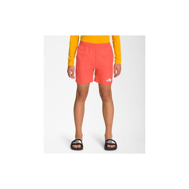 The North Face Amphibious Class V Short Retro Orange TNF Tagline Phantom Print