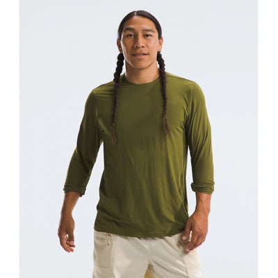 The North Face Dune Sky L/s Crew Forest Olive