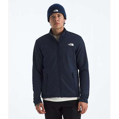The North Face Cedar Trail Grid Fleece Full Zip Jacket Summit Navy