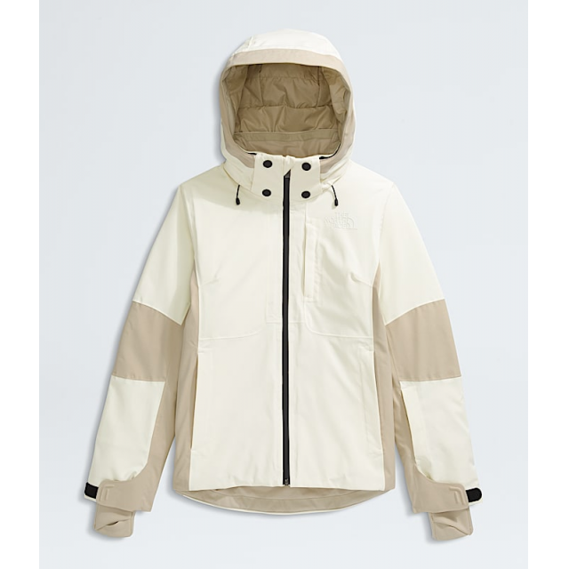 The North Face Womens Lenado Jacket white dune/gravel