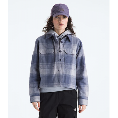 The North Face Valley Flannel Shirt-plaid Twilight Galaxy TNF Shadow Plaid