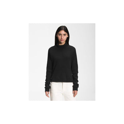 The North Face L/s Mock Neck Chabot TNF Black