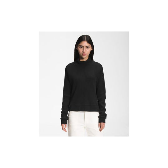Womens L/s Mock Neck Chabot