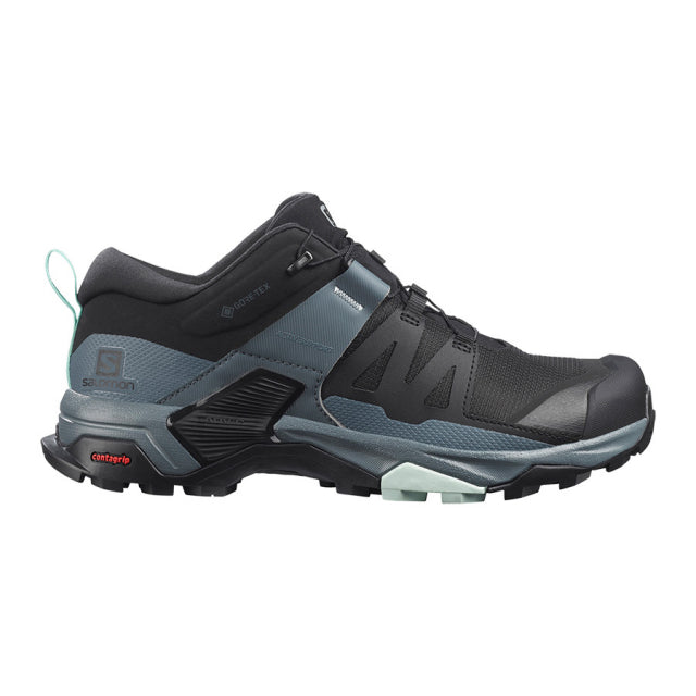 Salomon X Ultra 4 Gore-tex Black / Stormy Weather / Opal Blue