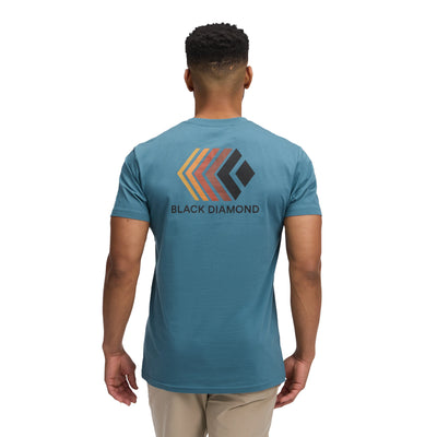 Black Diamond Mens Faded Short Sleeve Tee