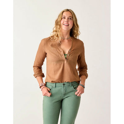Carve Designs Dylan Textured Shirt Rum