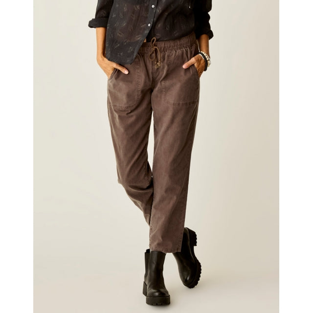 Carve Designs Zoe Twill Pant Espresso