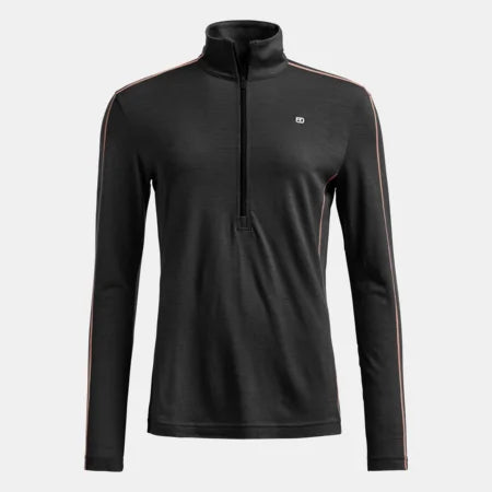 Ortovox 185 Rock`N`Wool Zip Neck - W`S Blackraven