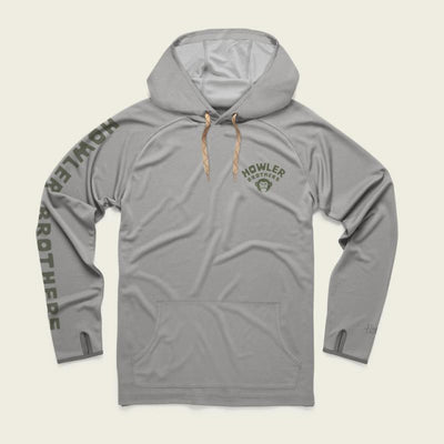 Howler Brothers Men's Loggerhead Hoodie Camp Howler : Smoke