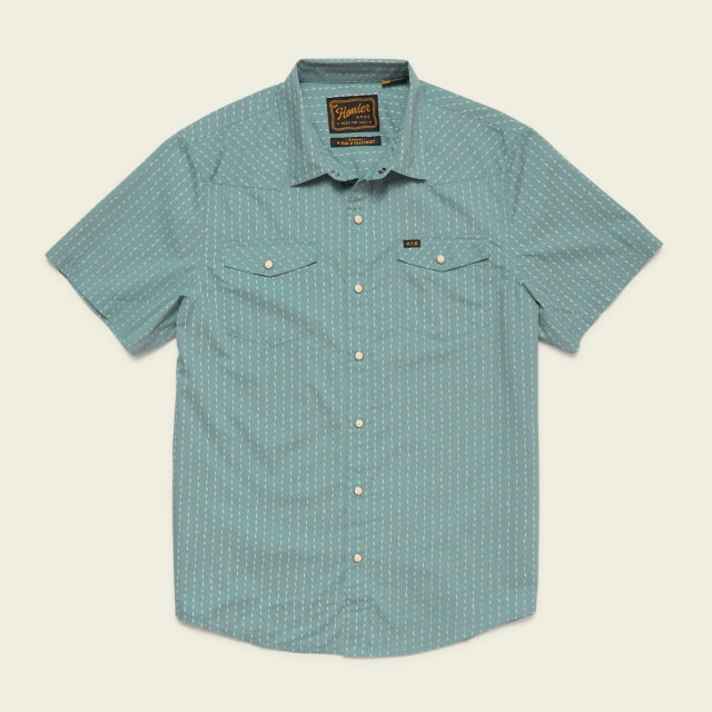Howler Brothers H Bar B Snapshirt Power Lines / Smoke Blue