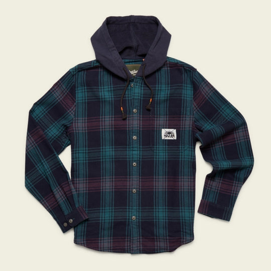 Mens Salvo Hooded Blanket Flannel