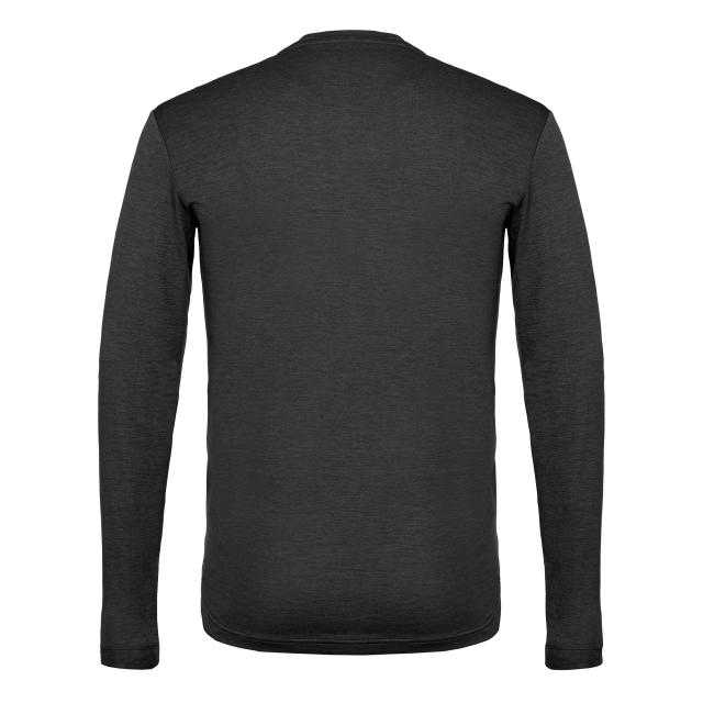 Salewa Puez Melange Dry L/s Tee Black Out Melange