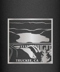 CamelBak Horizon 12 oz Camp Mug, Insulated Stainless Steel *With Truckee, CA Logo*
