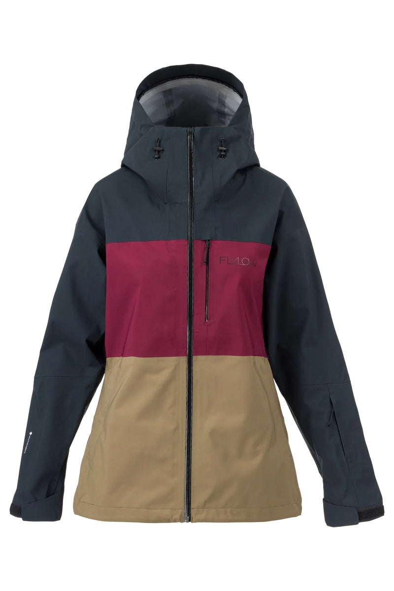 Flylow Gear Lucy Jacket - W`S Black/Ruby/Capers