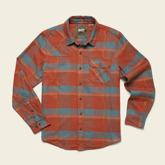 Mens Harker's Flannel - Kempton Plaid : Beluga