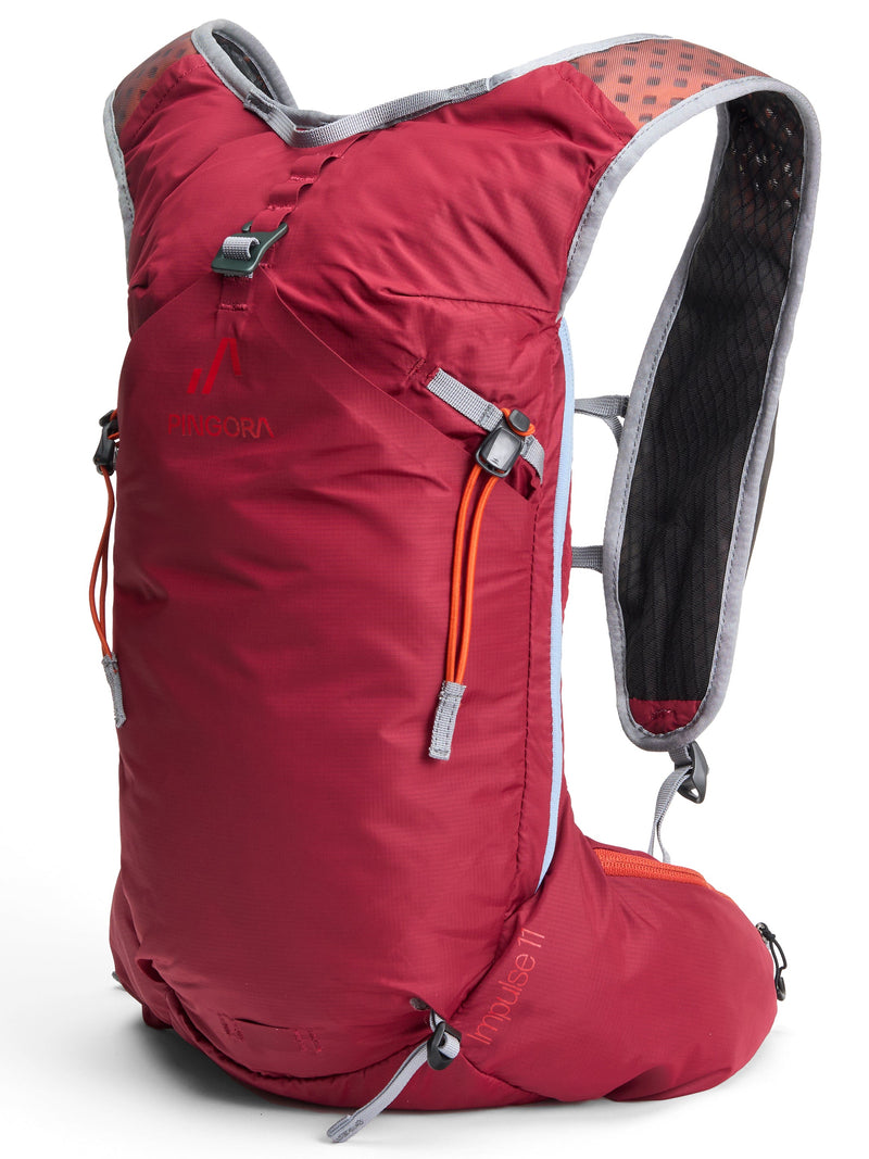 Pingora Impulse Hydration Pack Burgundy Steel