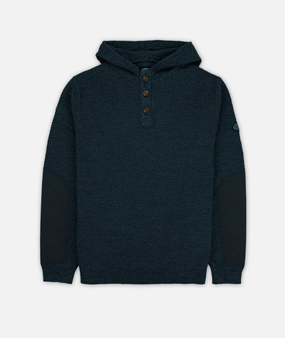 Jetty Life Mens Barnacle Knit Hoodie