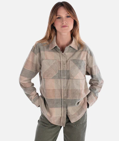 Jetty Life Womens Alpine Corduroy Shirt