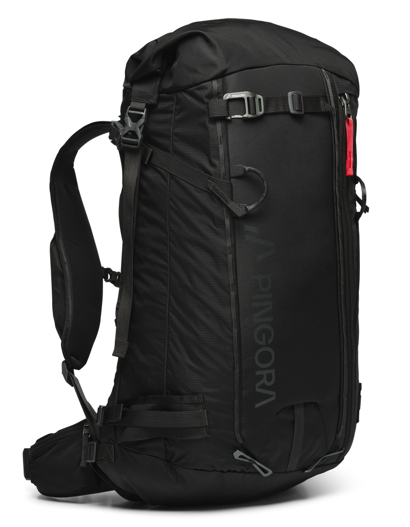 Pingora Vivid 35 Liter Backcountry Ski Pack Black