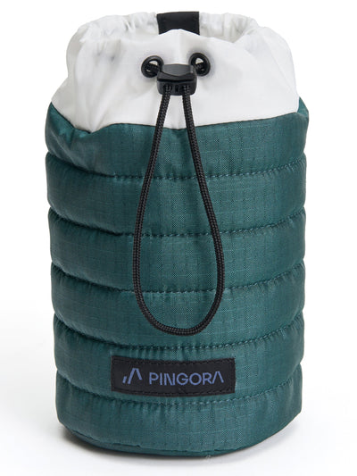 Pingora Puffy Insulated Nalgene Water Bottle Holder Papa Green