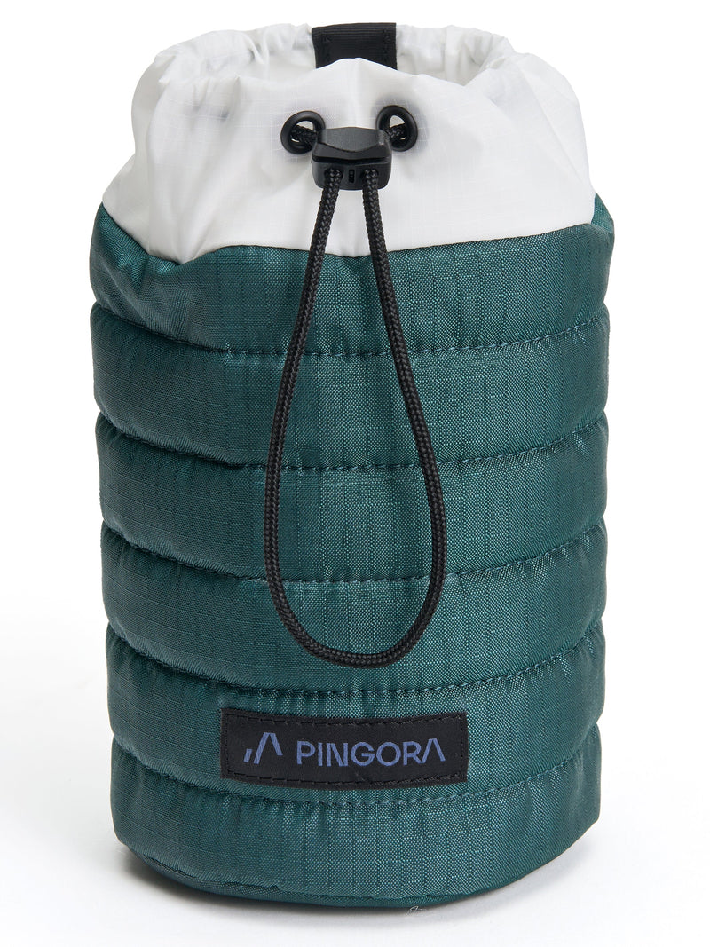Pingora Puffy Insulated Nalgene Water Bottle Holder Papa Green