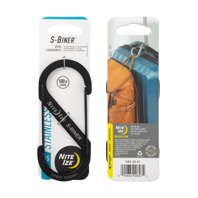 Nite Ize S-biner Stainless Steel Dual Carabiner One Color
