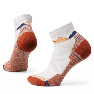 Smartwool Womens Hike Light Cushion Clear Canyon Pattern Ankle Socks