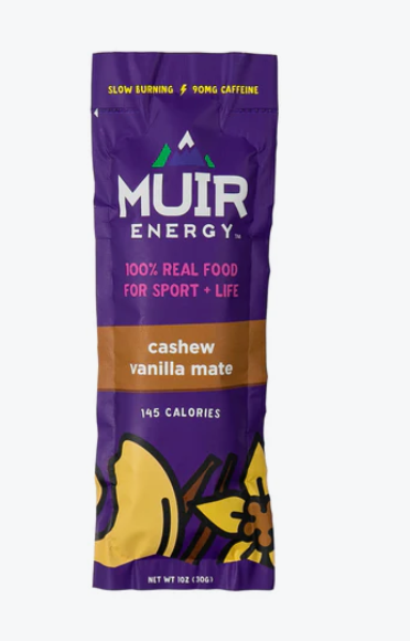 Muir Energy Muir - Slow Burning Gel Cashew Vanilla Mate