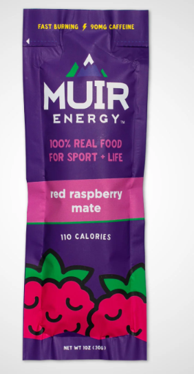 Muir Energy Muir - Fast Burning Gel Red Raspberry Mate