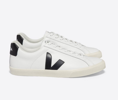 Veja Esplar Leather White Black - W's