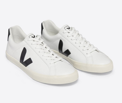 Veja Esplar Leather White Black - W's Extrawhite/Black