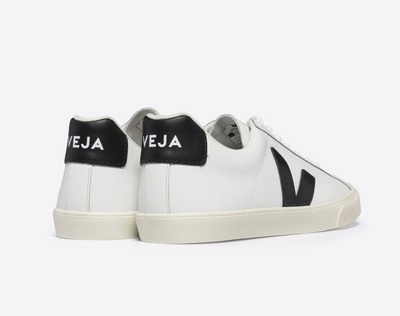 Veja Esplar Leather White Black - W's