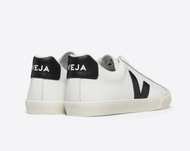 Veja Esplar Leather White Black - W&