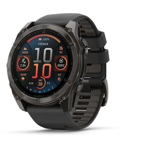 Garmin Fenix 8 - Amoled Sapphire Carbongray/Blk