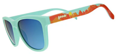 Goodr Zion National Park Polarized Sunglasses Blue Polarized Zion