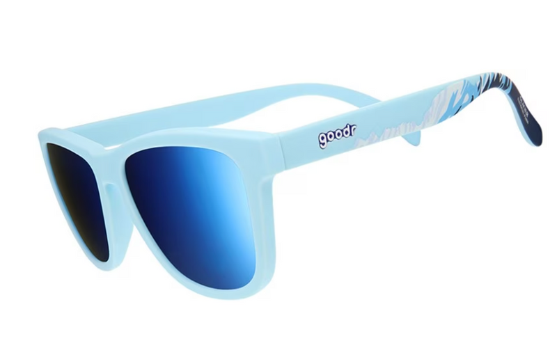 Goodr Glacier National Park Polarized Sunglasses Blue Polarized Glacier