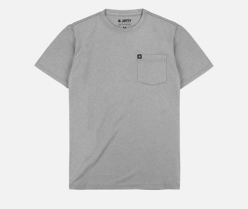 Jetty Life Mens Striker Surf Shirt LTG