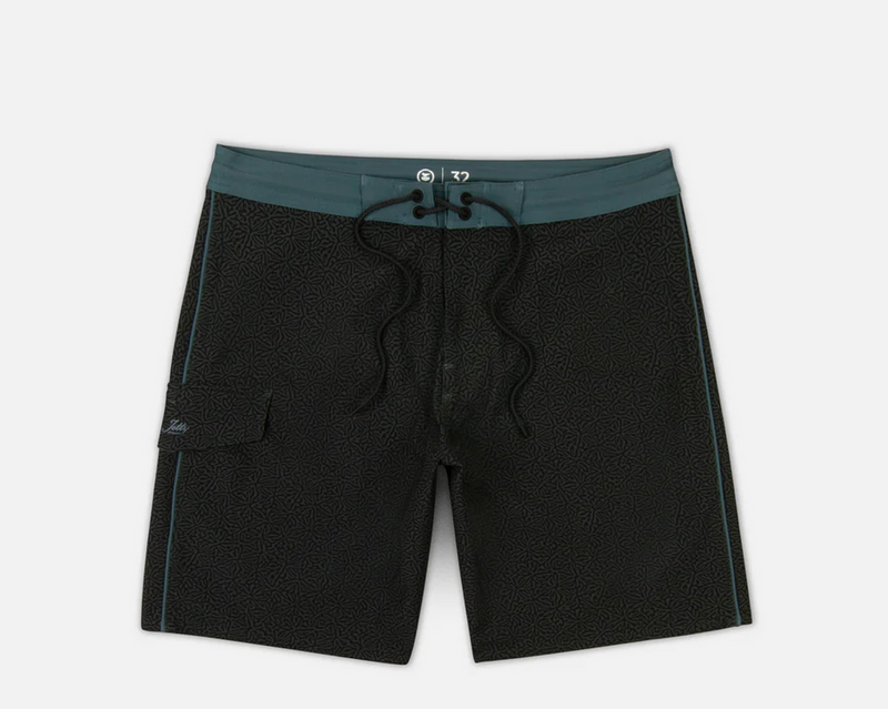 Jetty Life Mens Holgate Boardshort BLK